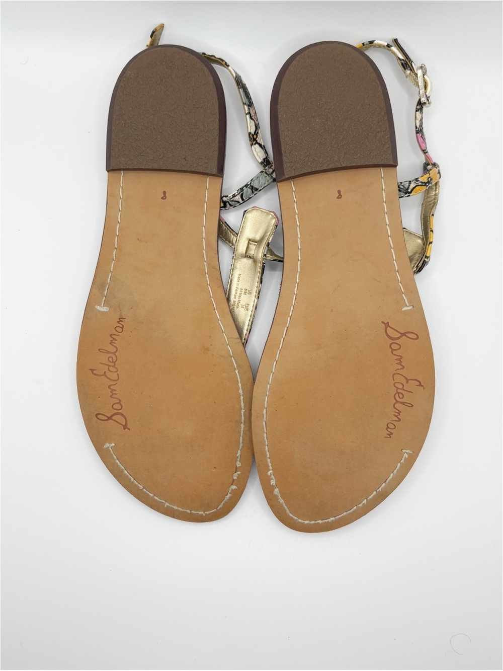 Sam Edelman Floral Thong Sandals - Picture 6 of 8